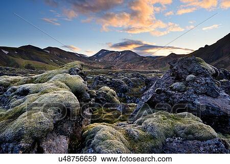 "Landmannalaugar, Highlands of Iceland" View Large Photo Image Stock Photo - "Landmannalaugar, Highlands of Iceland". Fotosearch