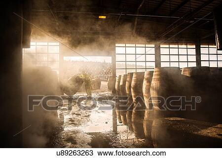 Man working in cooperage View Large Photo Image Stock Image - Man working in cooperage. Fotosearch
