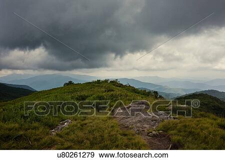 Stock Photo - "Pisgah National Forest, Great Balsam Mountains, North Carolina, USA". Fotosearch