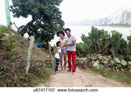 "Portrait of couple and son on Ipanema beach, Rio De Janeiro, Brazil" View Large Photo Image Stock Photo - "Portrait of couple and son on Ipanema beach, Rio De Janeiro, Brazil". Fotosearch