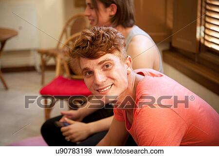 Stock Photo - Portrait of student. Fotosearch