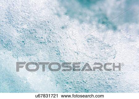 Stock Image - Sea foam bubbles. Fotosearch