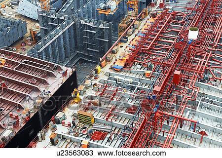 "Shipping port, elevated view, GoSeong-gun, South Korea" View Large Photo Image Stock Image - "Shipping port, elevated view, GoSeong-gun, South Korea". Fotosearch