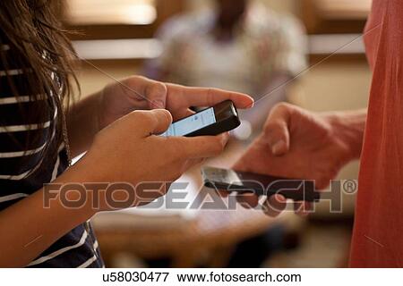 Student using smartphones View Large Photo Image Stock Photo - Student using smartphones. Fotosearch