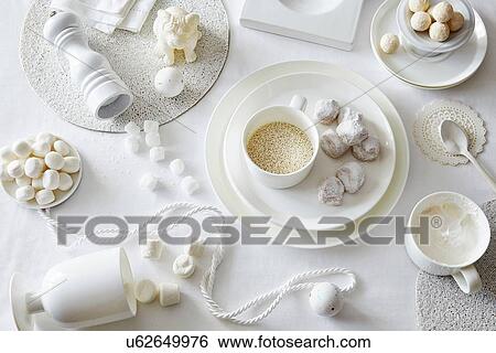White colored still life with confectionery and sugar cubes View Large Photo Image Stock Photograph - White colored still life with confectionery and sugar cubes. Fotosearch