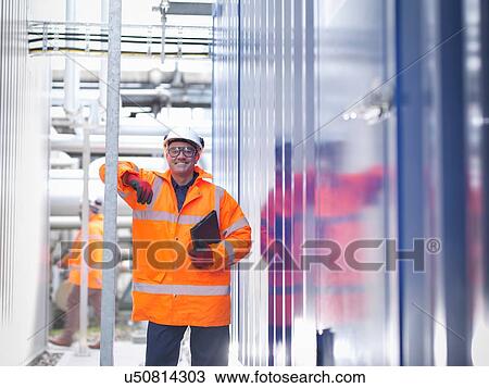 Worker in gas fired power station View Large Photo Image Stock Image - Worker in gas fired power station. Fotosearch