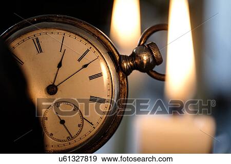 Stock Photo - Antique pocket watch. Fotosearch