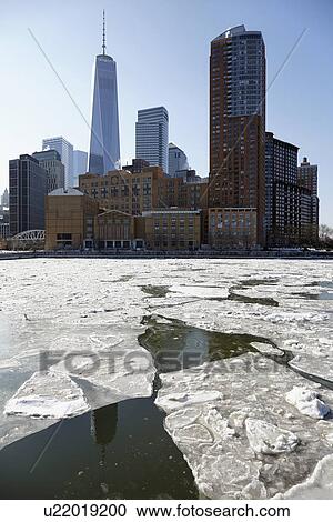 Stock Image - Financial district. Fotosearch