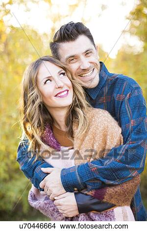 Picture - Portrait of smiling couple. Fotosearch