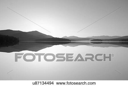 Picture - Scenic view of lake. Fotosearch