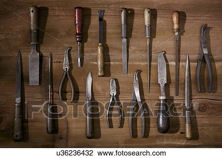 Silversmith's tools arranged on workbench View Large Photo Image Stock Image - Silversmith's tools arranged on workbench. Fotosearch