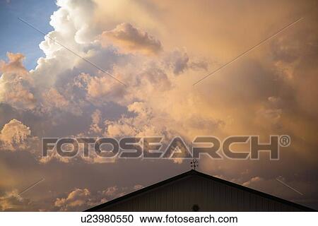 Sky at sunset View Large Photo Image Stock Image - Sky at sunset. Fotosearch