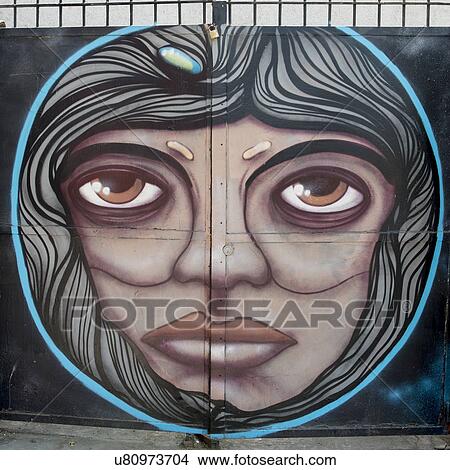"Close-up of a mural, Santiago, Santiago Metropolitan Region, Chile" View Large Photo Image Picture - "Close-up of a mural, Santiago, Santiago Metropolitan Region, Chile". Fotosearch