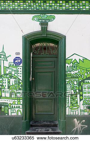 "Facade of a house, Calle Antonia Lopez de Bello, Santiago, Santiago Metropolitan Region, Chile" View Large Photo Image Stock Photography - "Facade of a house, Calle Antonia Lopez de Bello, Santiago, Santiago Metropolitan Region, Chile". Fotosearch