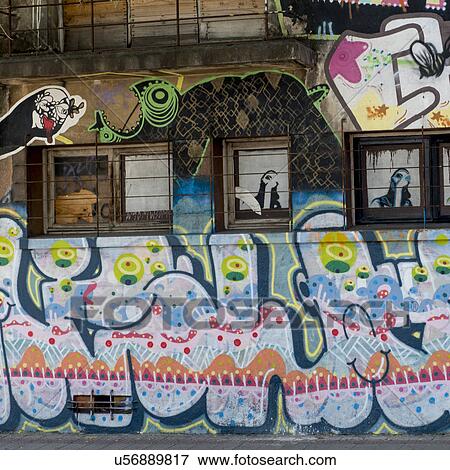 "Graffiti on wall, Calle Antonia Lopez de Bello, Santiago, Santiago Metropolitan Region, Chile" View Large Photo Image Stock Photo - "Graffiti on wall, Calle Antonia Lopez de Bello, Santiago, Santiago Metropolitan Region, Chile". Fotosearch