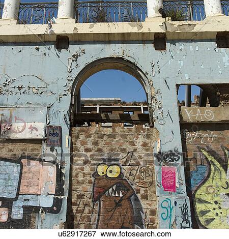 "Graffiti on wall, Valparaiso, Chile" View Large Photo Image Stock Photo - "Graffiti on wall, Valparaiso, Chile". Fotosearch