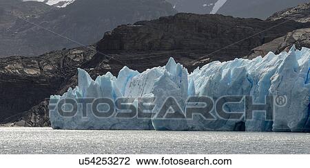 "Grey Glacier, Grey Lake, Torres del Paine National Park, Patagonia, Chile" View Large Photo Image Stock Image - "Grey Glacier, Grey Lake, Torres del Paine National Park, Patagonia, Chile". Fotosearch