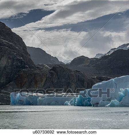 "Grey Glacier, Grey Lake, Torres del Paine National Park, Patagonia, Chile" View Large Photo Image Stock Image - "Grey Glacier, Grey Lake, Torres del Paine National Park, Patagonia, Chile". Fotosearch