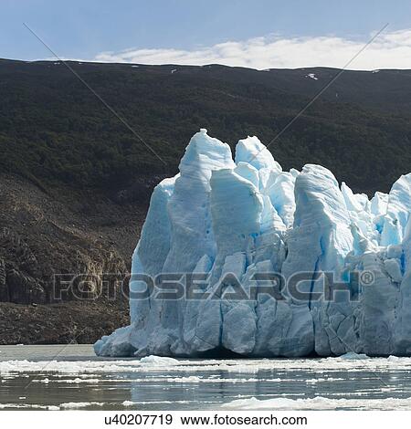 "Grey Glacier, Grey Lake, Torres del Paine National Park, Patagonia, Chile" View Large Photo Image Stock Photo - "Grey Glacier, Grey Lake, Torres del Paine National Park, Patagonia, Chile". Fotosearch