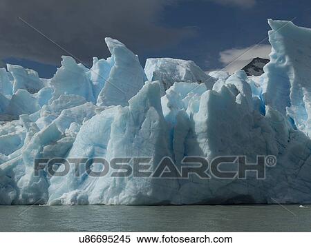 "Grey Glacier, Grey Lake, Torres del Paine National Park, Patagonia, Chile" View Large Photo Image Stock Photography - "Grey Glacier, Grey Lake, Torres del Paine National Park, Patagonia, Chile". Fotosearch