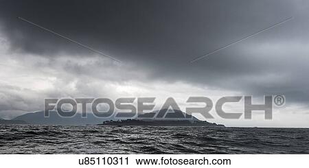 Stock Image - "Island in the Pacific Ocean, Skeena-Queen Charlotte Regional District, Haida Gwaii, Graham Island, British Columbia, Canada". Fotosearch