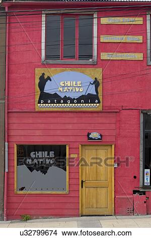 "Puerto Natales, Patagonia, Chile" View Large Photo Image Picture - "Puerto Natales, Patagonia, Chile". Fotosearch