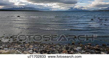 "Puerto Natales, Patagonia, Chile" View Large Photo Image Stock Image - "Puerto Natales, Patagonia, Chile". Fotosearch
