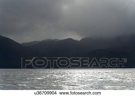 Picture - "Seascape, Skeena-Queen Charlotte Regional District, Haida Gwaii, Graham Island, British Columbia, Canada". Fotosearch