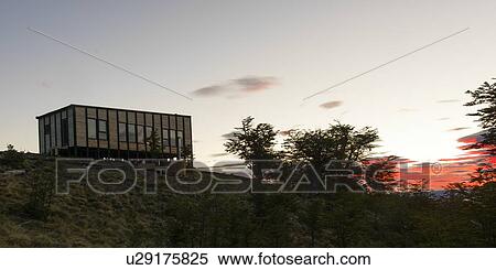 Stock Photography - "The Singular hotel, Puerto Natales, Patagonia, Chile". Fotosearch