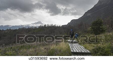 Stock Image - "Torres Del Paine National Park, Patagonia, Chile". Fotosearch
