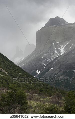 Stock Image - "Torres Del Paine National Park, Patagonia, Chile". Fotosearch