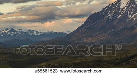 Stock Image - "Torres Del Paine National Park, Patagonia, Chile". Fotosearch