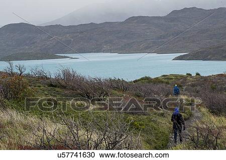 Stock Image - "Torres Del Paine National Park, Patagonia, Chile". Fotosearch