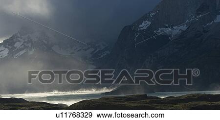 Stock Photo - "Torres Del Paine National Park, Patagonia, Chile". Fotosearch