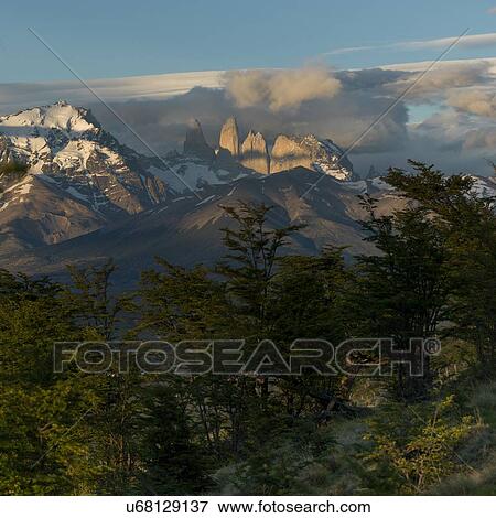 Stock Photo - "Torres Del Paine National Park, Patagonia, Chile". Fotosearch