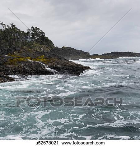 "View of coastline, Skeena-Queen Charlotte Regional District, Hippa Island, Haida Gwaii, Graham Island, British Columbia, Canada" View Large Photo Image Stock Image - "View of coastline, Skeena-Queen Charlotte Regional District, Hippa Island, Haida Gwaii, Graham Island, British Columbia, Canada". Fotosearch
