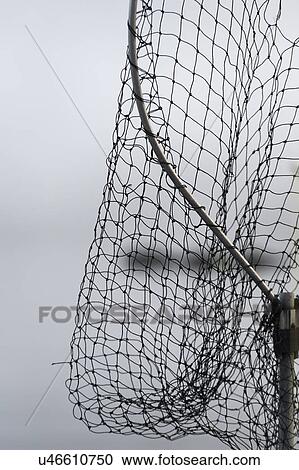 Stock Image - "View of fishing net, Skeena-Queen Charlotte Regional District, Haida Gwaii, Graham Island, British Columbia, Canada". Fotosearch