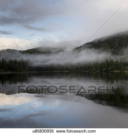 Stock Photography - "View of seascape, Skeena-Queen Charlotte Regional District, Haida Gwaii, Graham Island, British Columbia, Canada". Fotosearch