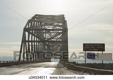 "Alaska native veterans honor bridge, Homer, Alaska" View Large Photo Image Stock Image - "Alaska native veterans honor bridge, Homer, Alaska". Fotosearch