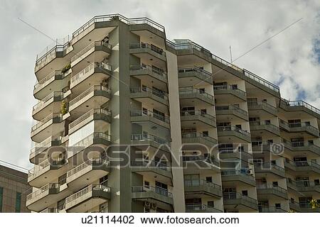 Stock Image - "Apartment building, Rio de Janeiro, Brazil". Fotosearch