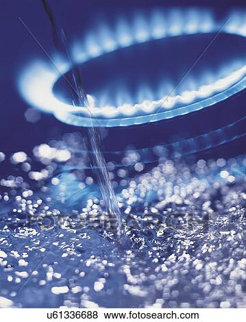 Composite image of gas flame and water View Large Photo Image Stock Photo - Composite image of gas flame and water. Fotosearch