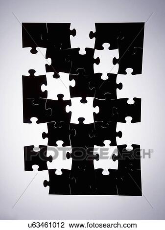 Rectangular jigsaw puzzle partly solved View Large Photo Image Stock Image - Rectangular jigsaw puzzle partly solved. Fotosearch