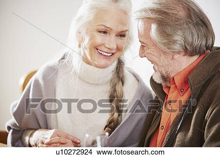 Senior couple smiling View Large Photo Image Picture - Senior couple smiling. Fotosearch