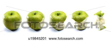 Apples on white background - close-up View Large Photo Image Stock Image - Apples on white background - close-up. Fotosearch