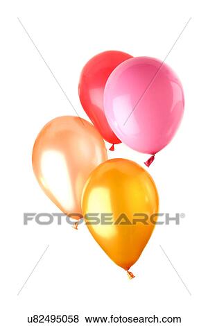 Stock Photo - Balloon on white background. Fotosearch