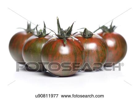 Black cherry tomatoes on white background View Large Photo Image Stock Photo - Black cherry tomatoes on white background. Fotosearch