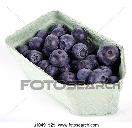 Blueberries in box - white backhround View Large Photo Image Stock Photography - Blueberries in box - white backhround. Fotosearch