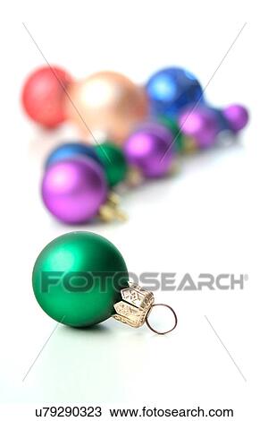 Stock Image - Christmas glass ball. Fotosearch