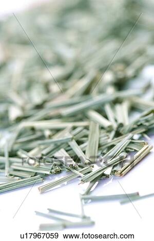 Stock Photo - Close up of dried lemon grass. Fotosearch