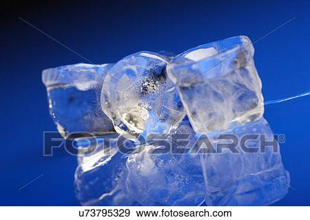 Close up of ice cubes View Large Photo Image Stock Photo - Close up of ice cubes. Fotosearch